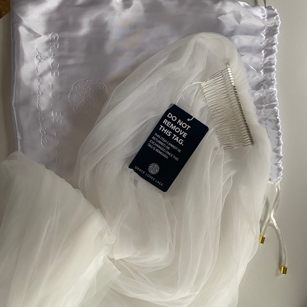 Grace Loves Lace Grace Veil, New With Tags